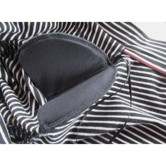 Tommy Hilfiger Women Blazer Open Navy/White Stripes Military-style - Picture 6 of 9